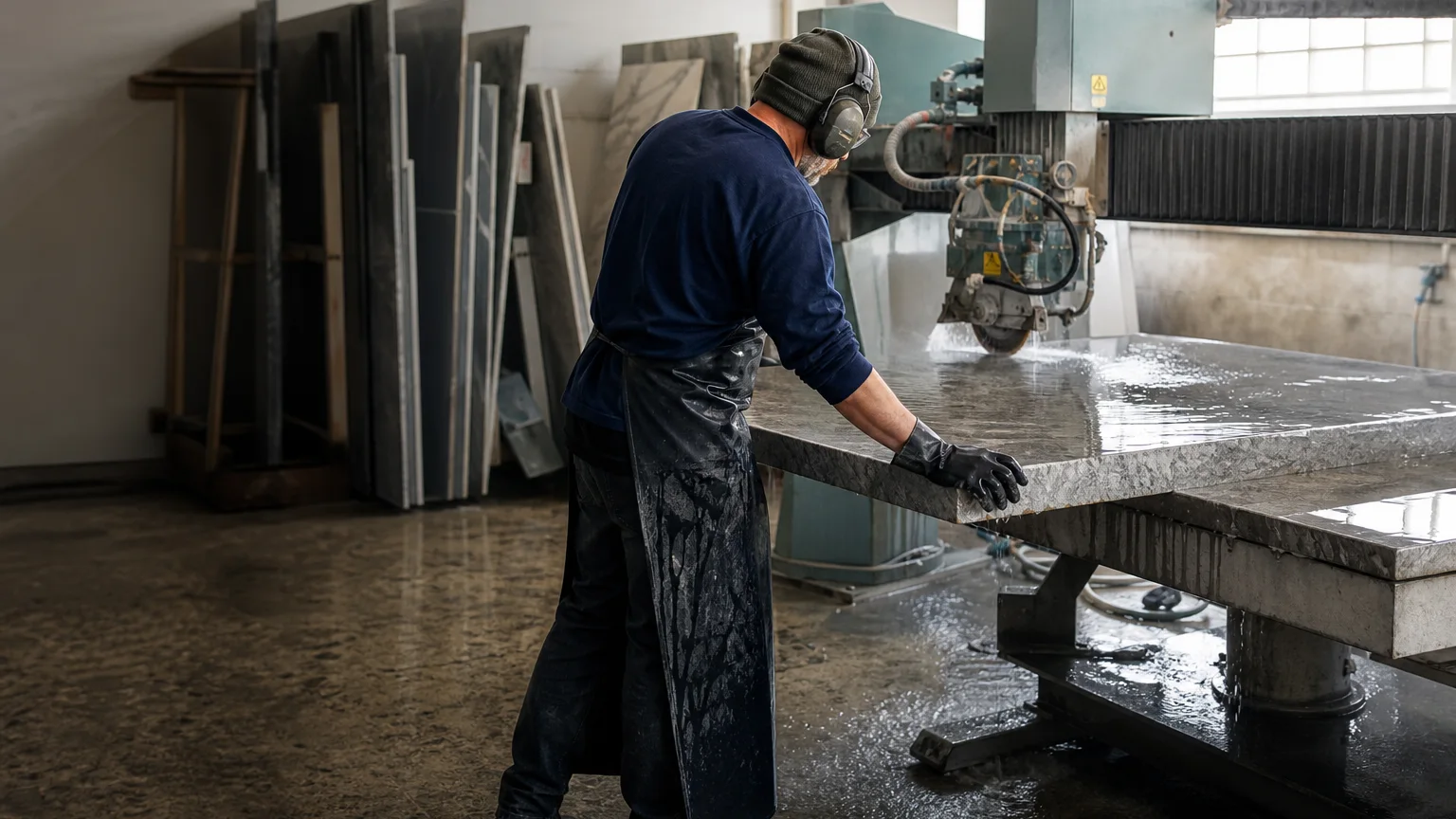 Fabrication for stone countertops in Connecticut